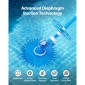 VEVOR Suction Pool Cleaner, Automatic Pool Vacuum Cleaner, Suction Side Automatic Pool Cleaner, Suction Vacuum Pool Sweeper with 12 Holes, for In-Sound and Overground Pool Up to 609,6 x 1066,8 cm