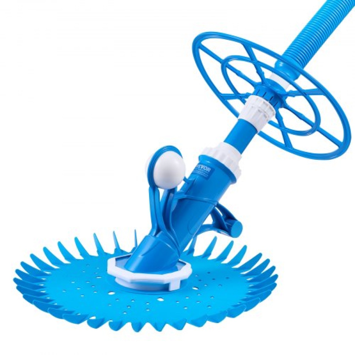VEVOR Suction Pool Cleaner, Automatic Pool Vacuum Cleaner, Suction Side Automatic Pool Cleaner, Suction Vacuum Pool Sweeper with 12 Holes, for In-Sound and Overground Pool Up to 609,6 x 1066,8 cm