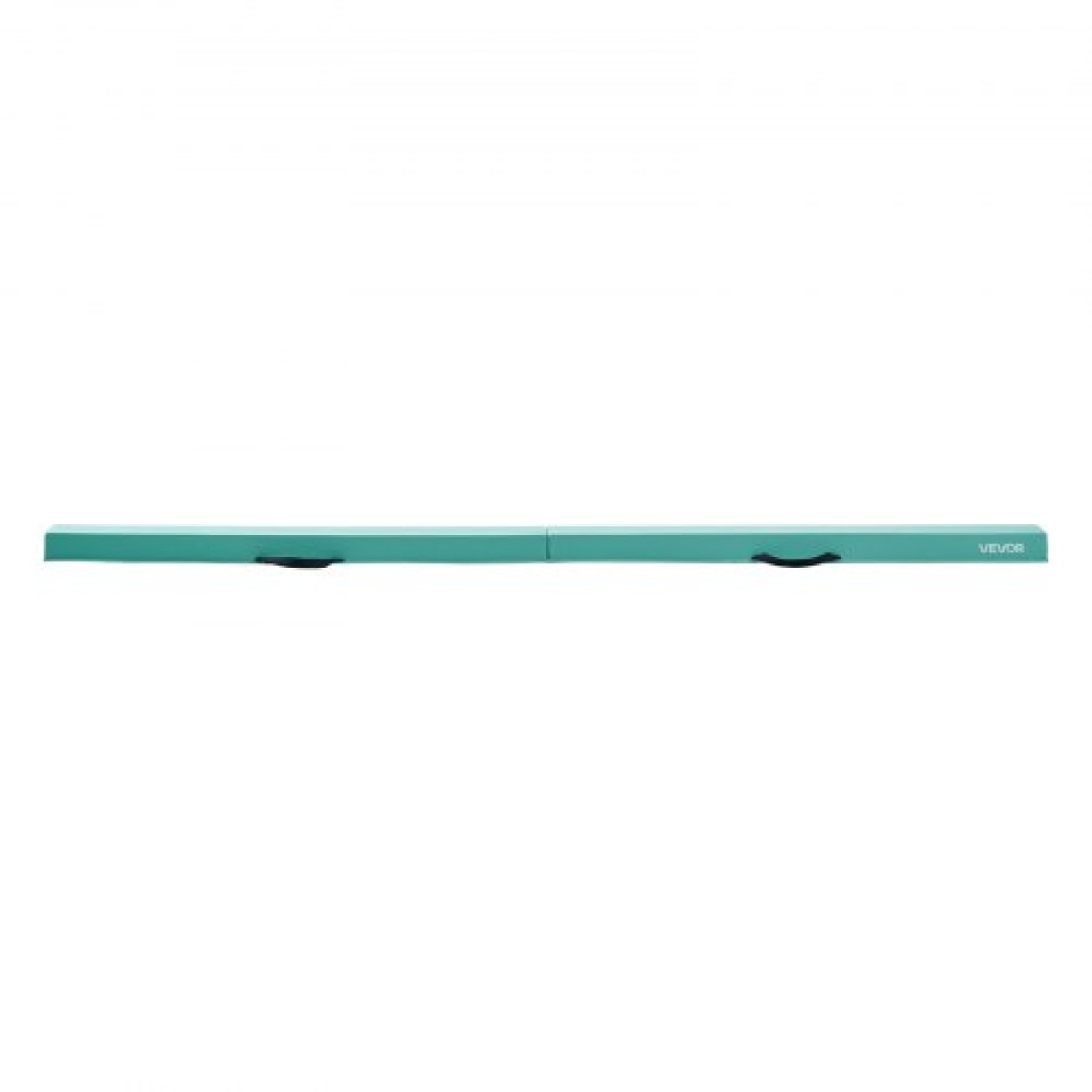 VEVOR 8FT Πτυσσόμενη δοκός ισορροπίας για παιδιά, 90,7 KG Σταθερή δοκός δαπέδου γυμναστικής στήριξης με αντιολισθητικά χαλάκια, εξοπλισμός γυμναστικής με αντιολισθητικό κάτω μέρος και τσάντα μεταφοράς για γυμναστήριο στο σπίτι, Mint Green