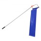VEVOR Snow Roof Rake, 27cm λεπίδα αλουμινίου, 1,25-5,24 m Ρυθμιζόμενη ξύστρα οροφής με ρόδες και ολίσθηση, ελαφρύ εργαλείο αφαίρεσης χιονιού για καθαρισμό υπολειμμάτων στην ταράτσα σπιτιού