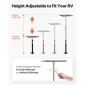 VEVOR RV Slide Out Support Jack, 2 PCS Camper Slide-Out Leveling Jack, Powder-coated Steel Jack Support for RV, Camper, Travel Trailer, Υποστηρίζει Έως 453,59kg, Ρυθμιζόμενο από 541,02 έως 48 1219,2mm