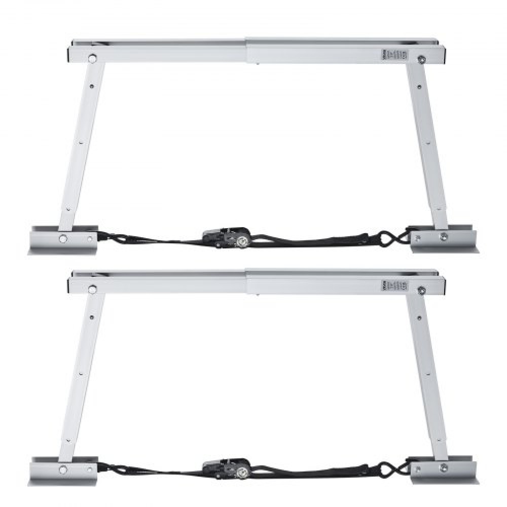 VEVOR Universal RV Stabilizer, RV Bumper Stabilizer για ρυμουλκούμενα, τροχόσπιτα, πέμπτος τροχός, συμπαγής αναδιπλούμενος σχεδιασμός για εύκολη αποθήκευση, ρυθμιζόμενο ύψος από 304,8 mm έως 711,2 mm, μείωση ταλάντωσης RV, 2 τεμ.
