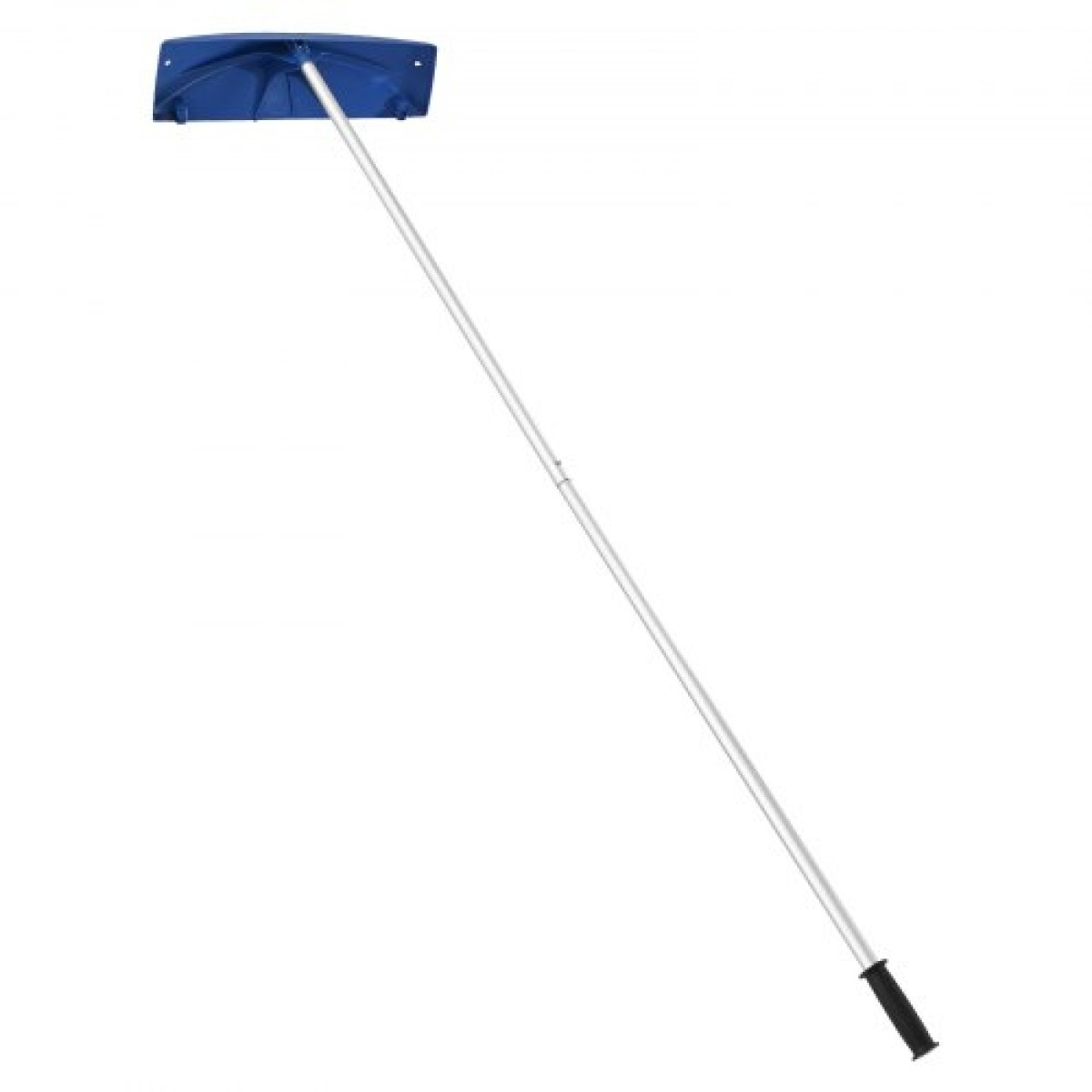 VEVOR Snow Roof Rake, 60cm PP Πλαστική λεπίδα, 1,18-5,55 m Ρυθμιζόμενη ξύστρα οροφής με ρόδες, αντιολισθητικό εργαλείο αφαίρεσης χιονιού με αντιολισθητική λαβή, ελαφριά τσουγκράνα ταράτσας σπιτιού για αφαίρεση συντριμμιών από φύλλα