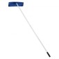 VEVOR Snow Roof Rake, 60cm PP Πλαστική λεπίδα, 1,18-5,55 m Ρυθμιζόμενη ξύστρα οροφής με ρόδες, αντιολισθητικό εργαλείο αφαίρεσης χιονιού με αντιολισθητική λαβή, ελαφριά τσουγκράνα ταράτσας σπιτιού για αφαίρεση συντριμμιών από φύλλα