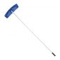 VEVOR Snow Roof Rake, 60cm PP Πλαστική λεπίδα, 1,18-5,55 m Ρυθμιζόμενη ξύστρα οροφής με ρόδες, αντιολισθητικό εργαλείο αφαίρεσης χιονιού με αντιολισθητική λαβή, ελαφριά τσουγκράνα ταράτσας σπιτιού για αφαίρεση συντριμμιών από φύλλα
