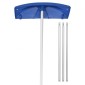 VEVOR Snow Roof Rake, 60cm PP Πλαστική λεπίδα, 1,18-5,55 m Ρυθμιζόμενη ξύστρα οροφής με ρόδες, αντιολισθητικό εργαλείο αφαίρεσης χιονιού με αντιολισθητική λαβή, ελαφριά τσουγκράνα ταράτσας σπιτιού για αφαίρεση συντριμμιών από φύλλα