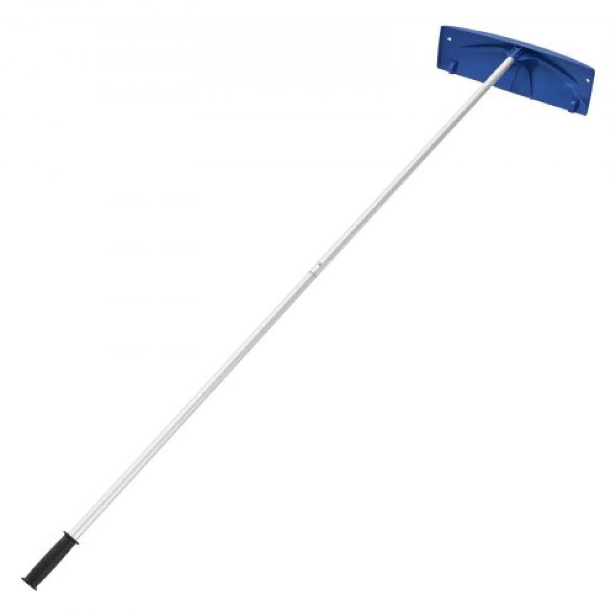 VEVOR Snow Roof Rake, 60cm PP Πλαστική λεπίδα, 1,18-5,55 m Ρυθμιζόμενη ξύστρα οροφής με ρόδες, αντιολισθητικό εργαλείο αφαίρεσης χιονιού με αντιολισθητική λαβή, ελαφριά τσουγκράνα ταράτσας σπιτιού για αφαίρεση συντριμμιών από φύλλα