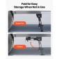 VEVOR Telescoping Stabilizer Jack, 2PCS Telescoping Folding Trailer Jack, Trailer Swing Down Stabilizer Jack for RV Trailer, Υποστηρίζει χωρητικότητα 453,59kg το καθένα, Ρυθμιζόμενο από 297,18mm έως 462,28mm