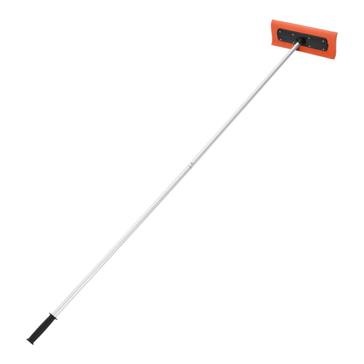 VEVOR Snow Roof Rake, 45cm λεπίδα αφρού, 2,25-5,62 m Ρυθμιζόμενη ξύστρα οροφής, σωλήνες επέκτασης & αντιολισθητική λαβή, ελαφρύ εργαλείο αφαίρεσης χιονιού για καθαρισμό φύλλων σπιτιού