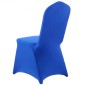 Καλύμματα καρέκλας VEVOR 50 τμχ Royal Blue, κάλυμμα καρέκλας Spandex από πολυεστέρα, Stretch slipcovers για δείπνο δείπνου γαμήλιου πάρτι Πλατεία μπροστινά καλύμματα καρέκλας, Ταιριάζει σε διαστάσεις καρέκλας έως 20,08 x 17,72 x 37,4 ίντσες