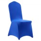 Καλύμματα καρέκλας VEVOR 50 τμχ Royal Blue, κάλυμμα καρέκλας Spandex από πολυεστέρα, Stretch slipcovers για δείπνο δείπνου γαμήλιου πάρτι Πλατεία μπροστινά καλύμματα καρέκλας, Ταιριάζει σε διαστάσεις καρέκλας έως 20,08 x 17,72 x 37,4 ίντσες