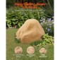 Κάλυμμα VEVOR Faux Rock, Υπαίθριο κάλυμμα αντλίας ψεύτικο βράχου, ρεαλιστική φυσική υφή, ελαφρύ και ανθεκτικό στις καιρικές συνθήκες Τεχνητός ογκόλιθος από πολυρεσίνη για εξωραϊσμό Διακόσμηση αυλής κήπου, άμμος, μικρού μεγέθους