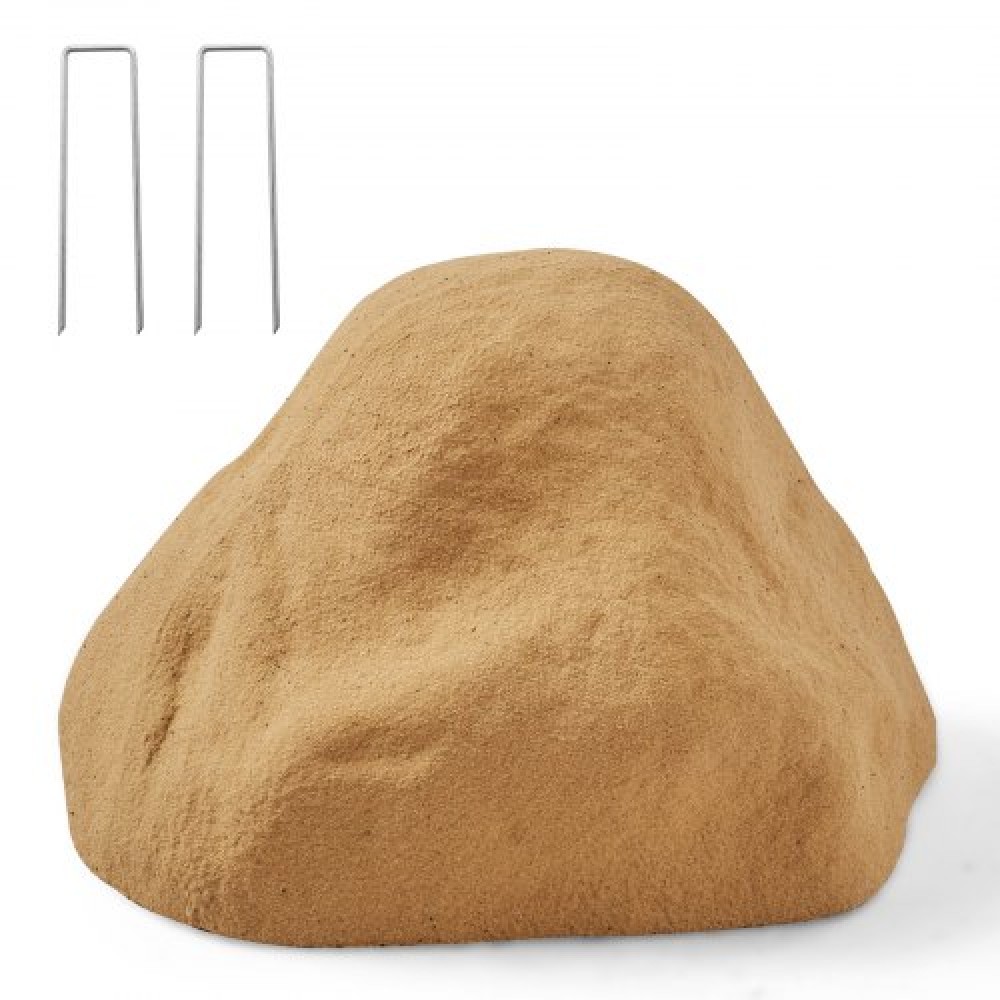 Κάλυμμα VEVOR Faux Rock, Υπαίθριο κάλυμμα αντλίας ψεύτικο βράχου, ρεαλιστική φυσική υφή, ελαφρύ και ανθεκτικό στις καιρικές συνθήκες Τεχνητός ογκόλιθος από πολυρεσίνη για εξωραϊσμό Διακόσμηση αυλής κήπου, άμμος, μικρού μεγέθους