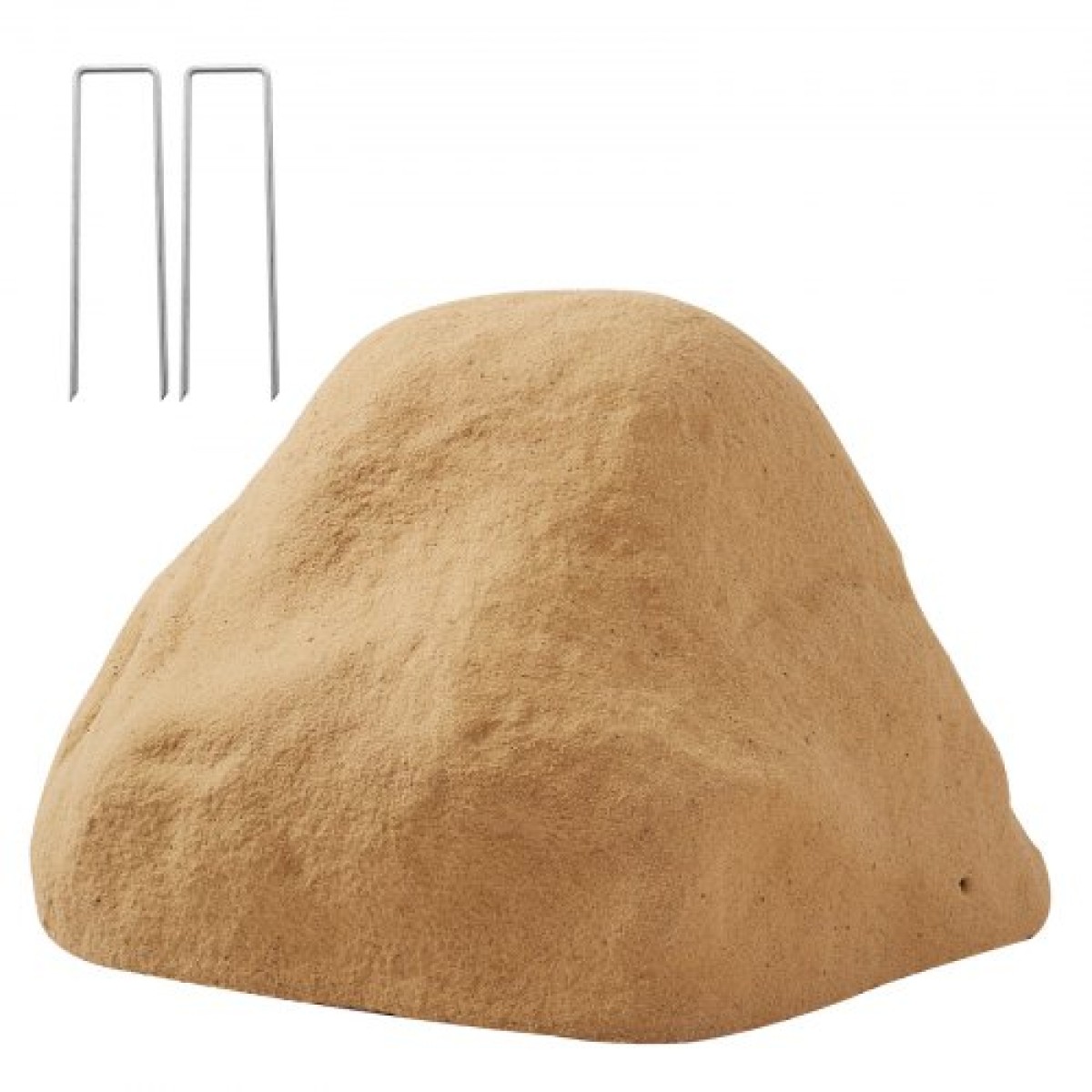Κάλυμμα VEVOR Faux Rock, Υπαίθριο κάλυμμα αντλίας ψεύτικο βράχου, ρεαλιστική φυσική υφή, ελαφρύ και ανθεκτικό στις καιρικές συνθήκες Τεχνητός ογκόλιθος από πολυρεσίνη για εξωραϊσμό Διακόσμηση αυλής κήπου, άμμος, μικρού μεγέθους