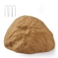 VEVOR Faux Rock Cover, Υπαίθριο κάλυμμα ψεύτικη αντλία βράχου, ρεαλιστική φυσική υφή, ελαφρύ και ανθεκτικό στις καιρικές συνθήκες τεχνητός ογκόλιθος για εξωραϊσμό Διακόσμηση αυλής κήπου, αμμώδης καφέ, μεσαίου μεγέθους