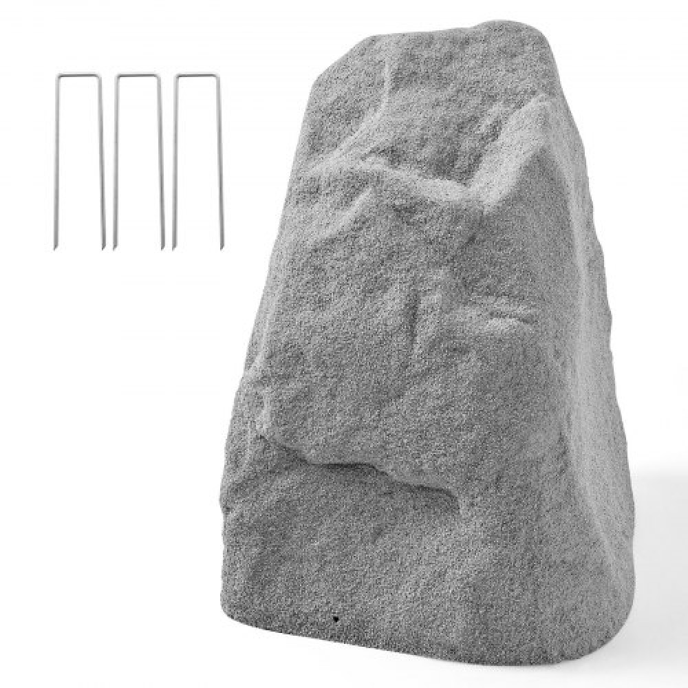 Κάλυμμα VEVOR Faux Rock, Υπαίθριο κάλυμμα ψεύτικο Landscape Rock Pump Well, Ρεαλιστική εμφάνιση και απρόσκοπτη σχεδίαση, Ελαφρύς και ανθεκτικός στις καιρικές συνθήκες Τεχνητός ογκόλιθος για διακόσμηση αυλής κήπου, γκρι, μεσαίου μεγέθους
