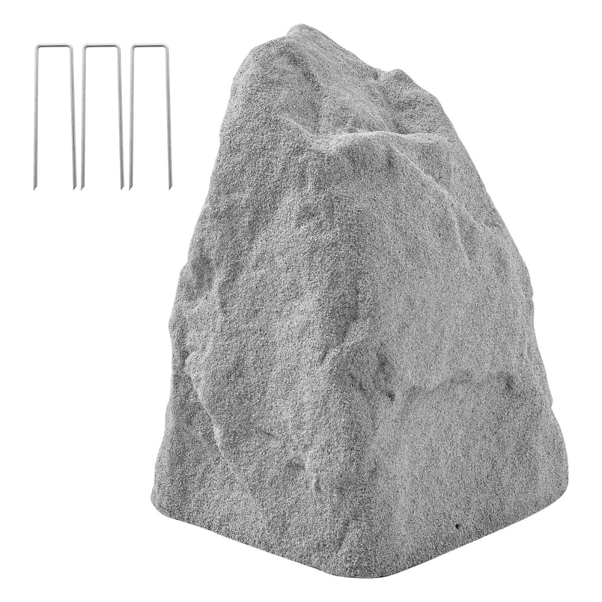 Κάλυμμα VEVOR Faux Rock, Υπαίθριο κάλυμμα ψεύτικο Landscape Rock Pump Well, Ρεαλιστική εμφάνιση και απρόσκοπτη σχεδίαση, Ελαφρύς και ανθεκτικός στις καιρικές συνθήκες Τεχνητός ογκόλιθος για διακόσμηση αυλής κήπου, γκρι, μεσαίου μεγέθους