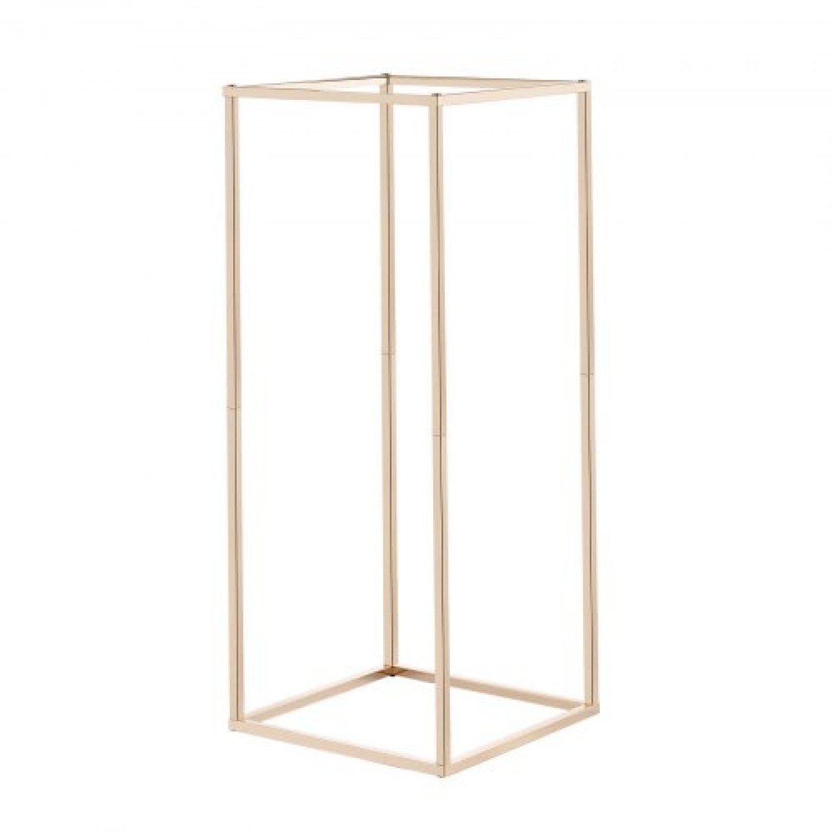 VEVOR Wedding Flower Stand, 10PCS 23,62 ιντσών Stand λουλουδιών, Floral stands με κρυφή βίδα, ορθογώνια κυβική φλοράλ επίστρωση για γάμο, πάρτι, γενέθλια, σπίτι, γαλλικά χρυσά stand