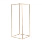 VEVOR Wedding Flower Stand, 10PCS 23,62 ιντσών Stand λουλουδιών, Floral stands με κρυφή βίδα, ορθογώνια κυβική φλοράλ επίστρωση για γάμο, πάρτι, γενέθλια, σπίτι, γαλλικά χρυσά stand