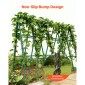 VEVOR Garden Stakes, 25 Pack, 2100 mm, Μεταλλικοί πάσσαλοι ντομάτας με πλαστική επικάλυψη, Garden Sticks για στήριξη φυτών, με μυτερό άκρο και αντιολισθητικά εξογκώματα για καλλιέργεια αναρριχώμενων φυτών, λαχανικά εξωτερικού χώρου