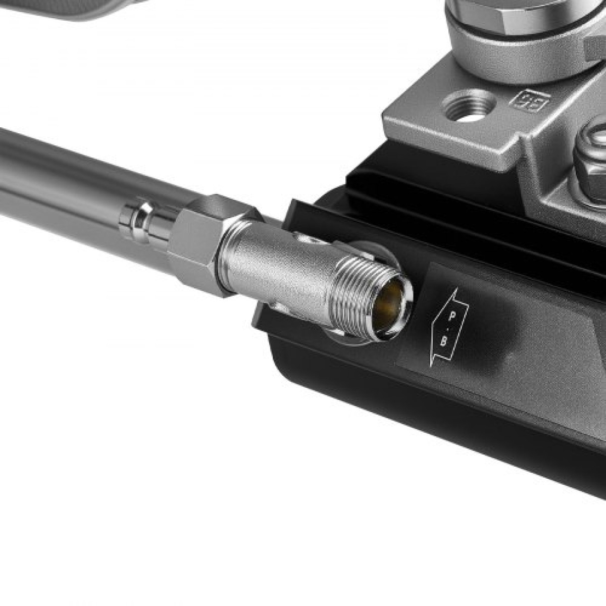 VEVOR Hydraulic Steering Kit, 220kW (300 HP), Marine Boat Hydraulic Steering System, με αντλία πηδαλίου 6,9 MPa/1000 psi, κύλινδρο κλειδώματος δύο κατευθύνσεων και σωλήνες υψηλής αντοχής 7,92 m, για χρήση με έναν κινητήρα ενός σταθμού