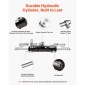 VEVOR Hydraulic Steering Kit, 220kW (300 HP), Marine Boat Hydraulic Steering System, με αντλία πηδαλίου 6,9 MPa/1000 psi, κύλινδρο κλειδώματος δύο κατευθύνσεων και σωλήνες υψηλής αντοχής 7,92 m, για χρήση με έναν κινητήρα ενός σταθμού