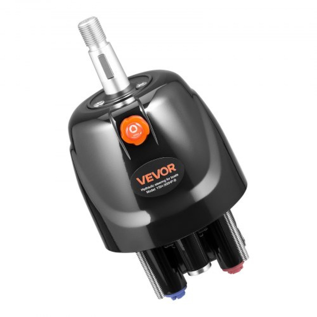 VEVOR Hydraulic Steering Kit, 220kW (300 HP), Marine Boat Hydraulic Steering System, με αντλία πηδαλίου 6,9 MPa/1000 psi, κύλινδρο κλειδώματος δύο κατευθύνσεων και σωλήνες υψηλής αντοχής 7,92 m, για χρήση με έναν κινητήρα ενός σταθμού