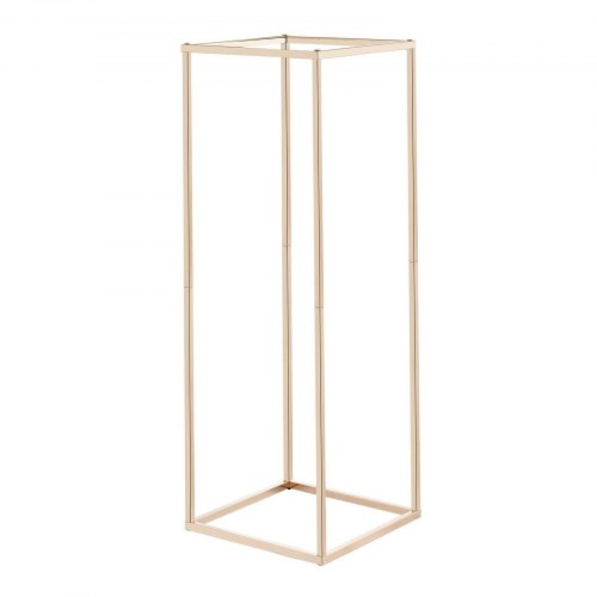 VEVOR Wedding Flower Stand, 10PCS 31,5 ιντσών Stand λουλουδιών, Floral stands με κρυφή βίδα, ορθογώνια κυβική φλοράλ επίστρωση για γάμο, πάρτι, γενέθλια, σπίτι, γαλλικά χρυσά stand