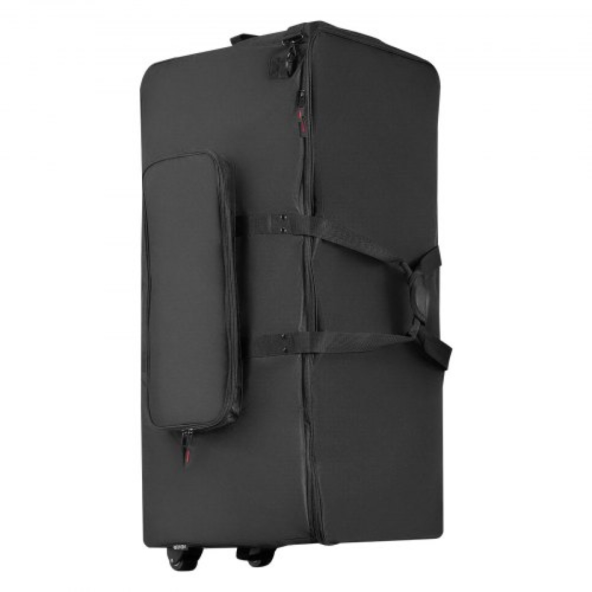Τσάντα VEVOR Electronic Drum Kit, 600D, Επένδυση Drum Bag με ρόδες, μεγάλο εσωτερικό 920 x 420 x 410 mm, ελαφριά θήκη ταξιδιού με αποσπώμενα διαχωριστικά και πολλαπλές τσέπες, για ηλεκτρικά τύμπανα, μαύρο