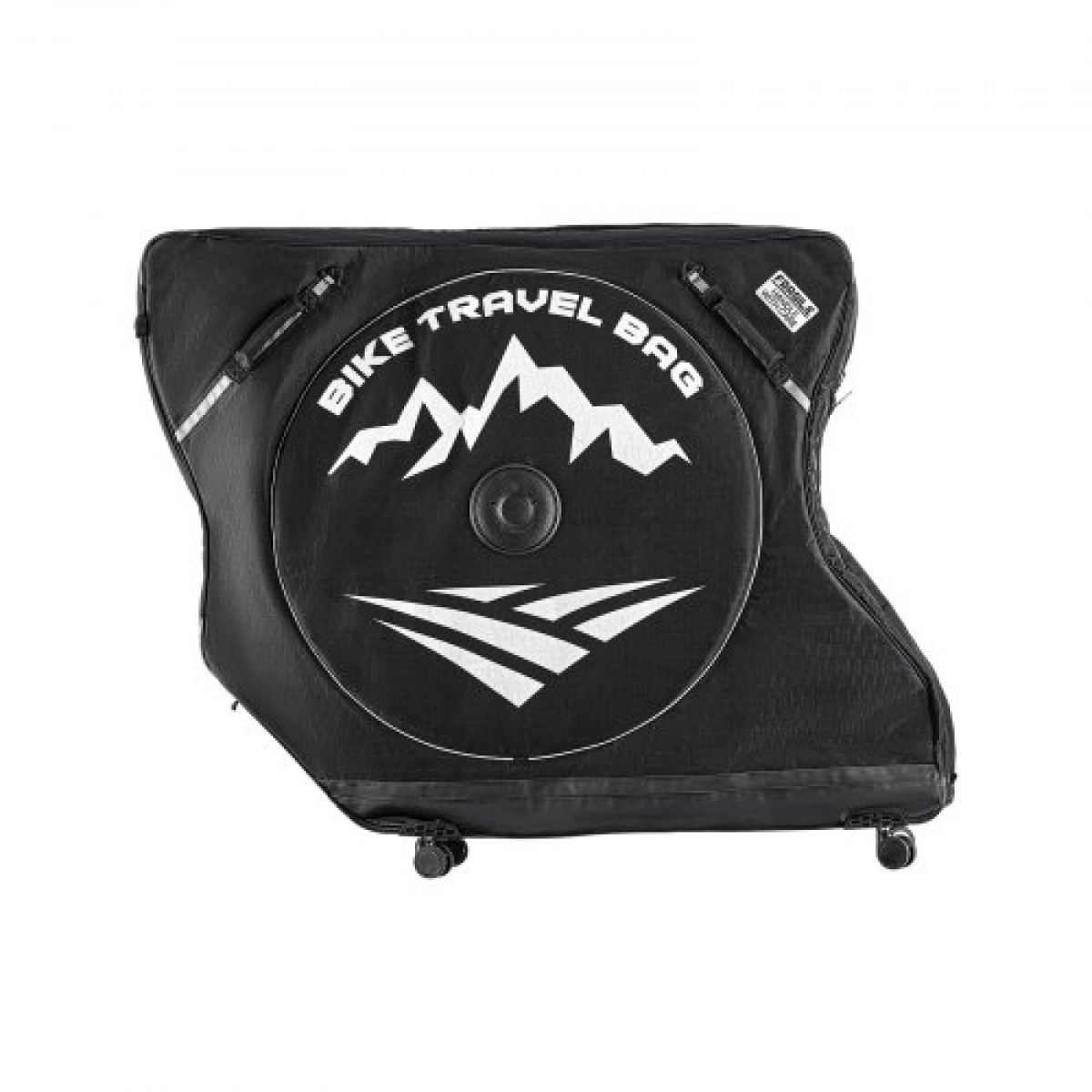 VEVOR Bike Travel Bag, Road Bike Bag Road Bicycle Storage Carry with TSA Lock & Dual Zipper, Μαύρη θήκη ποδηλάτου Μεταξόνιο 94-106 cm για αεροπορικά ταξίδια, εξωτερική χρήση, αεροπλάνο, αυτοκίνητο, τρένο, μεταφορά μετρό