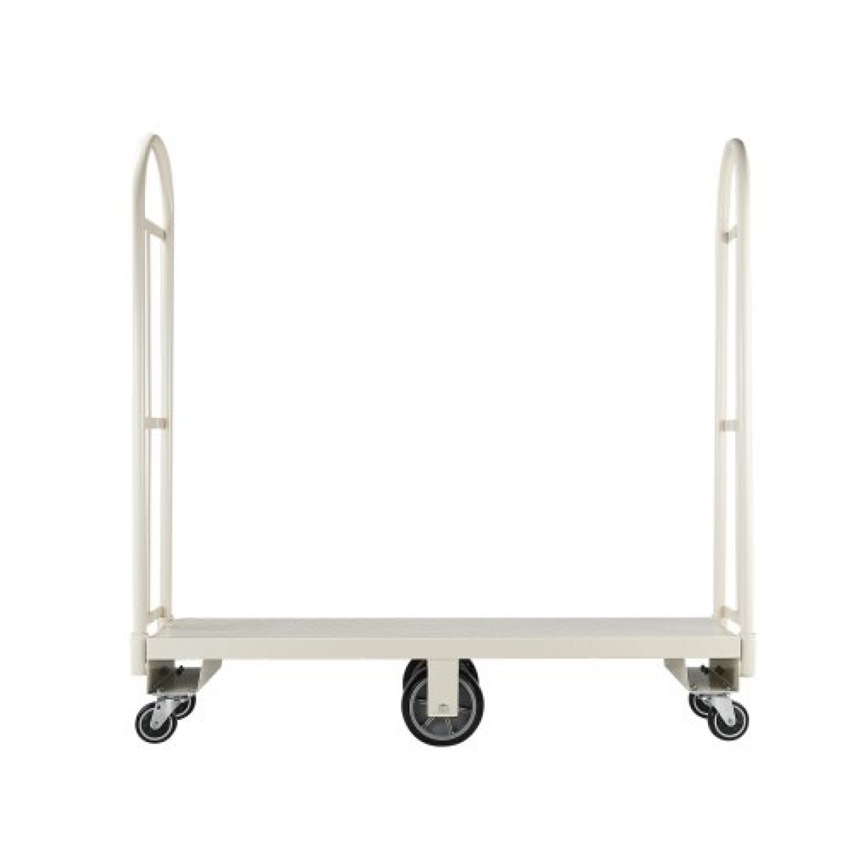 VEVOR U-Boat Platform Truck Dolly, χωρητικότητα φόρτωσης 907,18 kg, βαρέως τύπου Steel Utility Cart, Industrial Hand Push Truck με έξι τροχούς και διπλές αποσπώμενες λαβές, για αποθήκη, 1525 x 410 x 1510 mm
