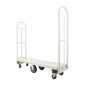 VEVOR U-Boat Platform Truck Dolly, χωρητικότητα φόρτωσης 907,18 kg, βαρέως τύπου Steel Utility Cart, Industrial Hand Push Truck με έξι τροχούς και διπλές αποσπώμενες λαβές, για αποθήκη, 1525 x 410 x 1510 mm