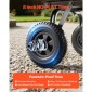 VEVOR Garden Dump Cart, 181 kg Poly Dump Cart, Garden Carts Dumps Wagon με μηχανισμό Quick-Dumps 90°, περιστρεφόμενους τροχούς 180°, εύκαμπτα περιστρεφόμενα ρουλεμάν 270°, Yard Wagon για φυτά, έδαφος, καλλιέργειες