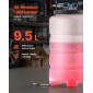 VEVOR Fluid Extractor, χωρητικότητας 9,5 L, Πνευματικός/Χειροκίνητος εξολκέας υγρών κενού με 150 cm Long Horse & τρεις 120 cm Extension Tubes, Αντλία αλλαγής λαδιών με δεξαμενή PE για αυτοκίνητα, χορτοκοπτικά, σκάφη