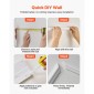 VEVOR Wall Molding 3 Pack, Κιτ πάνελ με ρολό, Ελαφρύ βαμμένο πολυστυρένιο, εύκολο στην εγκατάσταση, αδιάβροχο διακοσμητικό τοίχου για εσωτερική διακόσμηση σαλόνι, υπνοδωμάτιο, λευκό (61x137 + 61x61 cm)