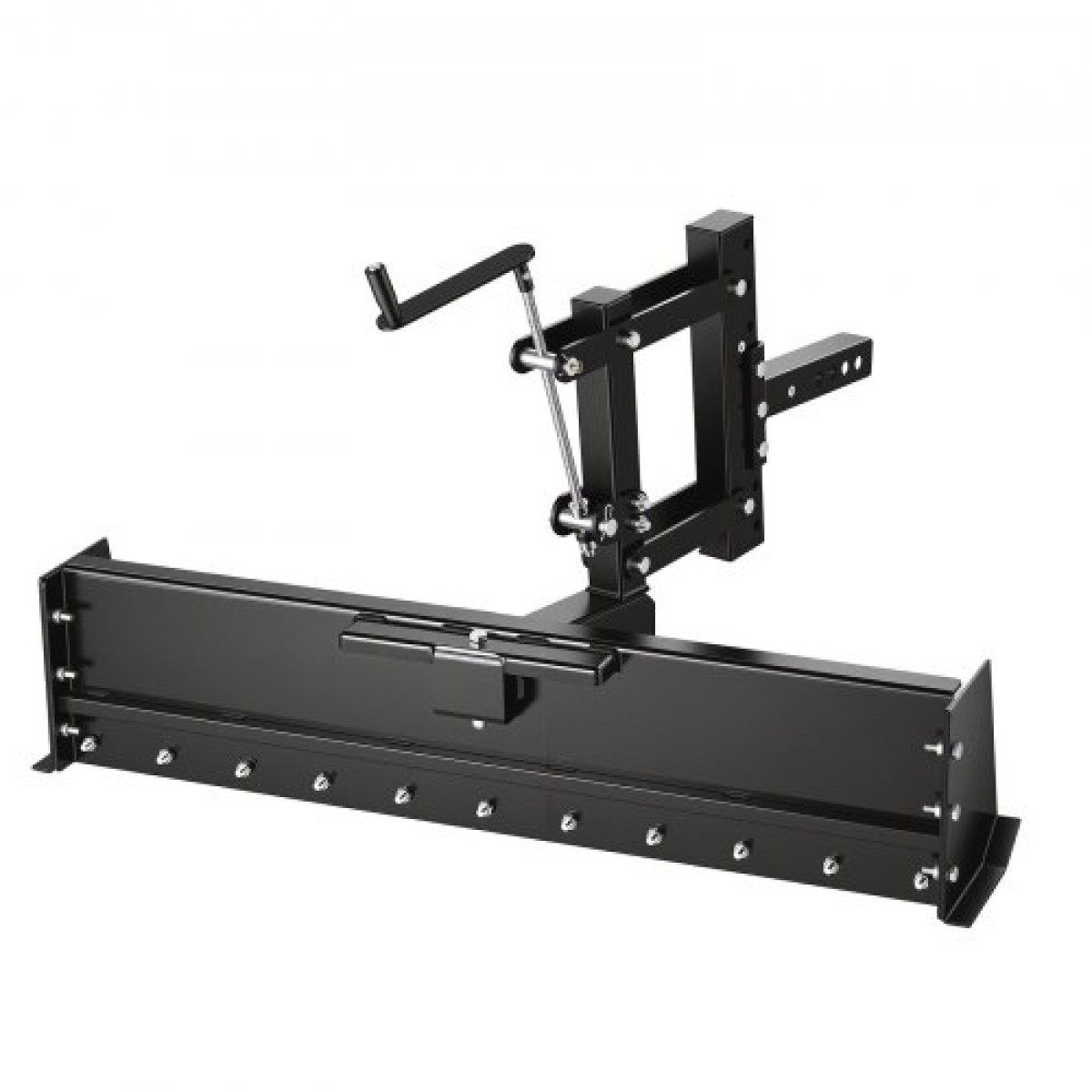 VEVOR 106,7 cm Ρυμούλκηση πίσω από τσουγκράνα Landscape, 3-Point Lawn Rock Rake with Blade & Lift Lever, Fit Κατηγορία 1 ATVs UTVs Tractors Lawn, Heavy Duty Dethatcher Rake for Debris Leaves Thatch
