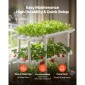 VEVOR Hydroponics Growing System Kit, 3-Tier 108 Sites UPVC Pipe Hydroponic Grow Kit with Timed Igration, Thykened Hydroponic Pipes, Indoor Home Garden Vegetable Planting Kit for Fruit Herb