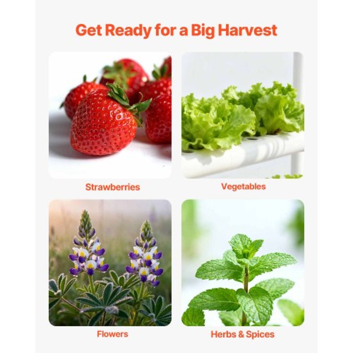 VEVOR Hydroponics Growing System Kit, 3-Tier 108 Sites UPVC Pipe Hydroponic Grow Kit with Timed Igration, Thykened Hydroponic Pipes, Indoor Home Garden Vegetable Planting Kit for Fruit Herb
