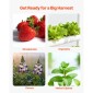 VEVOR Hydroponics Growing System Kit, 3-Tier 108 Sites UPVC Pipe Hydroponic Grow Kit with Timed Igration, Thykened Hydroponic Pipes, Indoor Home Garden Vegetable Planting Kit for Fruit Herb
