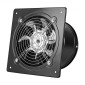 VEVOR 20,3 cm ανεμιστήρας εξάτμισης, 576 CFM ανεμιστήρας υψηλής ταχύτητας επιτοίχιας βάσης με έλεγχο ταχύτητας, χαμηλής κατανάλωσης, φορητός εξαγωγέας εξαερισμού για σοφίτα, γκαράζ, υπόγειο, εργαστήριο, κουζίνα, κοτέτσι, μαύρο