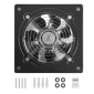 VEVOR 20,3 cm ανεμιστήρας εξάτμισης, 576 CFM ανεμιστήρας υψηλής ταχύτητας επιτοίχιας βάσης με έλεγχο ταχύτητας, χαμηλής κατανάλωσης, φορητός εξαγωγέας εξαερισμού για σοφίτα, γκαράζ, υπόγειο, εργαστήριο, κουζίνα, κοτέτσι, μαύρο