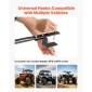VEVOR Tow Behind Lawn Spreader, 3m Spreading Width, Garden & Lawn Spreader with Universal Hotch, χωρητικότητα 38,6kg & 10 in All-Terrain Tires, Seed Fertilizer Broadcast Spreader for ATV UTVs