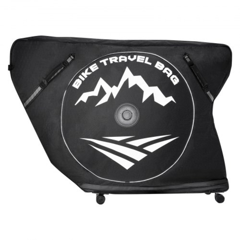 Τσάντα ταξιδίου VEVOR Triathlon Bike, τσάντα μεταφοράς ποδηλάτου μεταφοράς με κλειδαριά TSA & διπλό φερμουάρ, θήκη ποδηλάτου Triathlon Max.Μεταξόνιο 106 cm για Ταξίδια, Υπαίθρια Χρήση, Μεταφορές με τρένο με αεροπλάνο