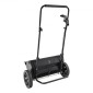VEVOR Walk-Behind Push Spreader, χωρητικότητα 50 LBS, Drop Spreader με σχάρα χοάνης, 18 σε πλάτος διασποράς & 30 ρυθμίσεις, 10 σε ελαστικά παντός εδάφους, διασκορπιστές κήπου και γκαζόν για σπόρους, λίπασμα