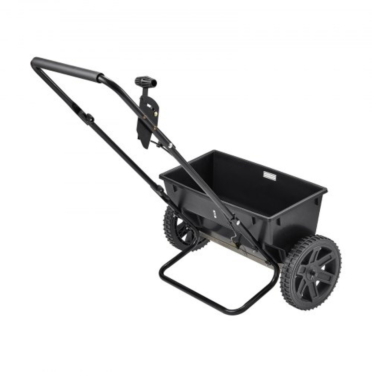 VEVOR Walk-Behind Push Spreader, χωρητικότητα 50 LBS, Drop Spreader με σχάρα χοάνης, 18 σε πλάτος διασποράς & 30 ρυθμίσεις, 10 σε ελαστικά παντός εδάφους, διασκορπιστές κήπου και γκαζόν για σπόρους, λίπασμα