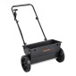 VEVOR Walk-Behind Push Spreader, χωρητικότητα 50 LBS, Drop Spreader με σχάρα χοάνης, 18 σε πλάτος διασποράς & 30 ρυθμίσεις, 10 σε ελαστικά παντός εδάφους, διασκορπιστές κήπου και γκαζόν για σπόρους, λίπασμα