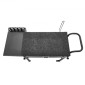 VEVOR Outdoor Grill Cart, 787 x 432mm Επιτραπέζιο τραπέζι ψησίματος, Πτυσσόμενο τραπέζι μαγειρέματος εξωτερικού χώρου με χαρτομάντηλο, γάντζοι, ρόδες, πλαϊνό τραπέζι, τραπέζια προετοιμασίας μπάρμπεκιου για πικνίκ, κουζίνα, αυλή