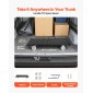 VEVOR Heavy Duty Platform Truck, χωρητικότητας 907,18 kg, Βιομηχανικό ατσάλινο καρότσι με επίπεδη επιφάνεια με περιστρεφόμενους τροχούς και λαβή, πλατφόρμα Hand Push Truck Dolly, Εύκολη αποθήκευση, για μετακίνηση αποσκευών, 1220 x 610 x 815 mm