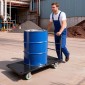 VEVOR Heavy Duty Platform Truck, χωρητικότητας 907,18 kg, Βιομηχανικό ατσάλινο καρότσι με επίπεδη επιφάνεια με περιστρεφόμενους τροχούς και λαβή, πλατφόρμα Hand Push Truck Dolly, Εύκολη αποθήκευση, για μετακίνηση αποσκευών, 1220 x 610 x 815 mm