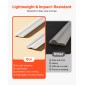 VEVOR Wall Molding 6 Pack, Κιτ πάνελ με ρολό, Ελαφρύ βαμμένο πολυστυρένιο, εύκολο στην εγκατάσταση, αδιάβροχο διακοσμητικό τοίχου για εσωτερική διακόσμηση σαλόνι, υπνοδωμάτιο, λευκό (61x137 + 61x61 cm)